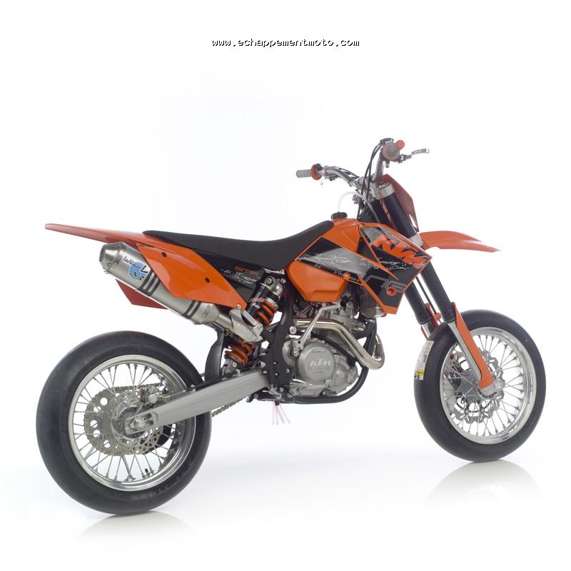 echappement moto CROSS KTM SMR 525 leovince